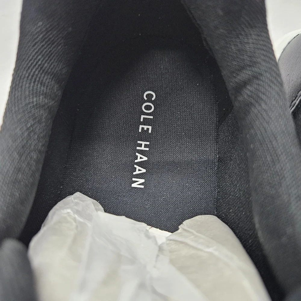 Cole Haan Grand Crosscourt Coaster Sneakers W32150 Black‎ White Women's Size 9
